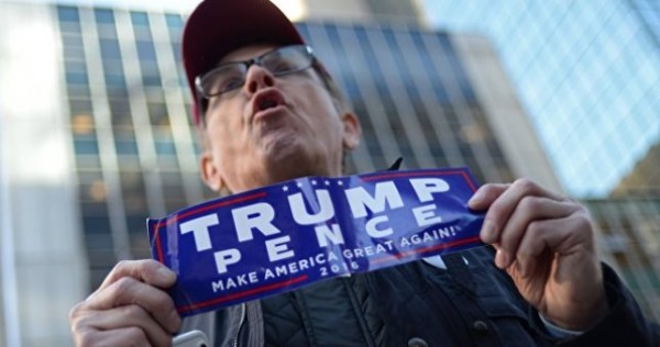 Спустя три часа после начала подсчета голосов Трамп лидирует на выборах