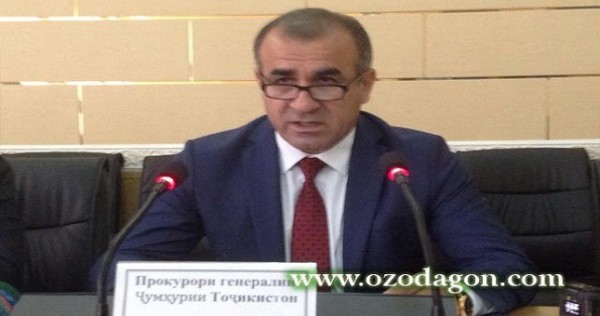 Генпрокурор Рахмон: Я за смертную казнь для участников переворота и террористов