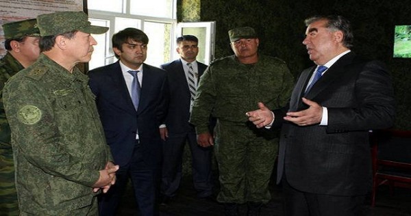 Открытие военного полигона в местечке Маргоб Рамитского ущелья города Вахдат