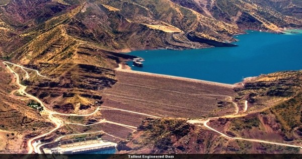 Таджикистан приступил к холостому сбросу с Нурекского водохранилища
