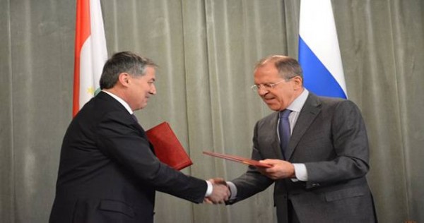Встреча министров иностранных дел Таджикистана и России