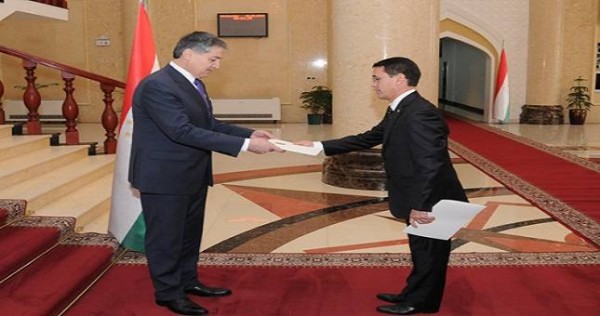 Вручение копий Верительных грамот послами Туркменистана и Грузии