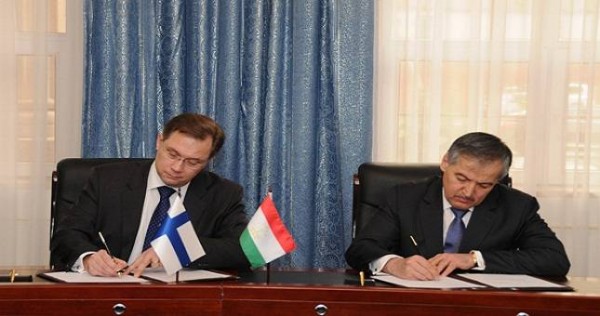 МИД Таджикистана и Финляндии подписали Меморандум о взаимопонимании