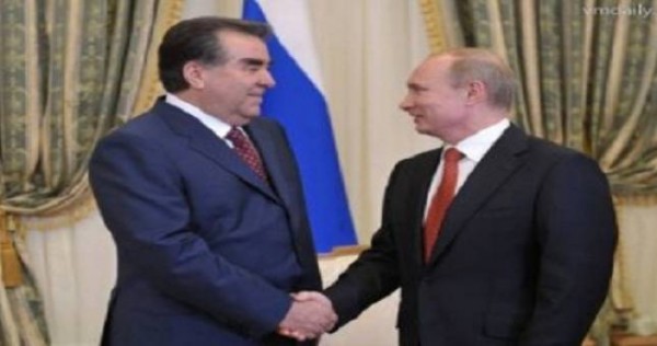 Путин поздравил Рахмона с переизбранием на пост президента Таджикистана