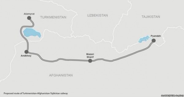 Афганская сторона начинает строительство железной дороги в Таджикистан и Туркменистан