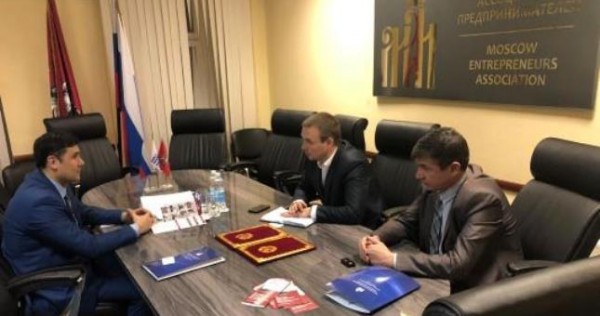 Торгово-промышленная палата Согда и Ассоциация предпринимателей Москвы подписали соглашение о сотрудничестве