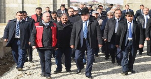 Президент посетил стройплощадку Центральной соборной мечети в Душанбе