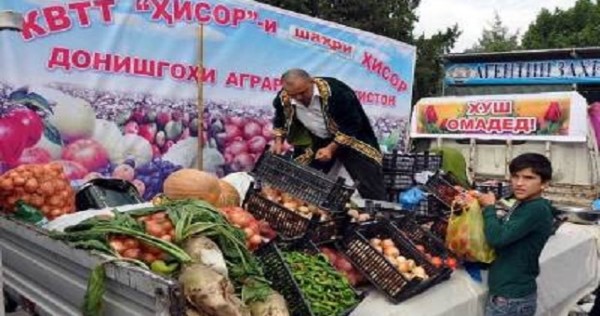В Душанбе пройдут ярмарки продажи сельхозпродукции