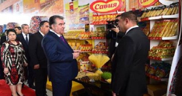 Эмомали Рахмон открыл в Бустоне крупнейший в республике мукомольный комбинат