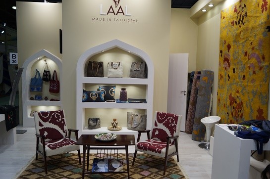 Национальный павильон Таджикистана под брендом “LA’Al Textiles” стал премьерой выставки «Heimtextil Russia 2017» в Москве
