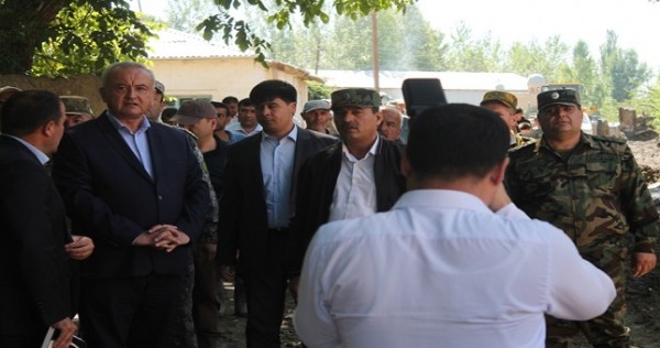 Оказана помощь пострадавшему населению Пенджикентского района