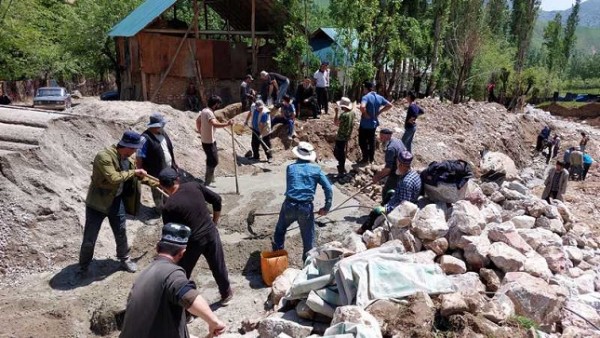 В Нурабаде сотрудниками КЧС проведены внеплановые учения