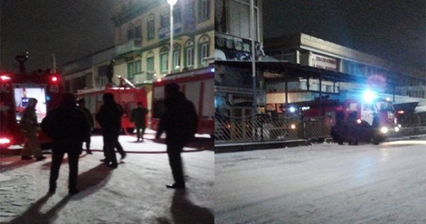 Худжанд: очередной пожар на рынке “Панчшанбе”