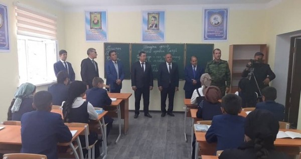 В Таджикабаде сданы в эксплуатацию две новые школы, разрушенные после стихии