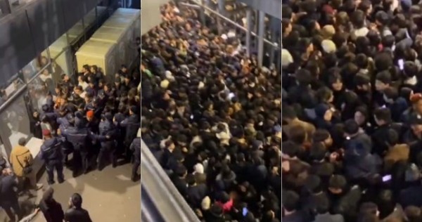 Перед концертом Jah Khalib в Ташкенте образовалась давка
