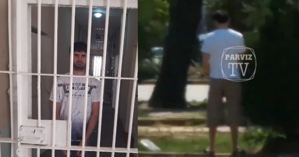 В Душанбе мужчина справил нужду на улице. Его привлекли «к общественно полезным работам»