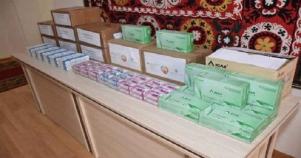 КЧС Таджикистана передали индивидуальные средства защиты от коронавируса