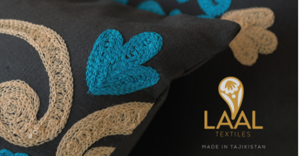 К созданию коллекций таджикского бренда  “LA’AL Textiles” будут привлекать и афганских рукодельниц и числа беженцев