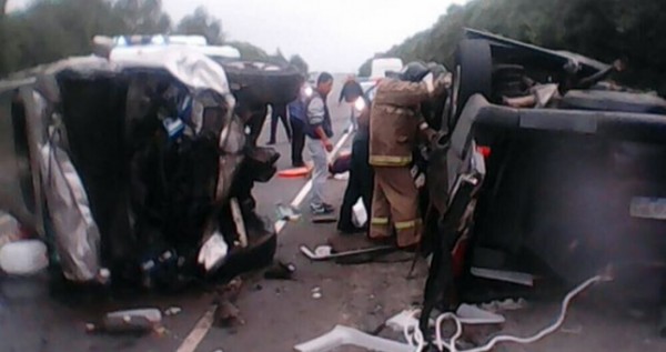 Шесть таджикистанцев погибли в ДТП в Рязанской области