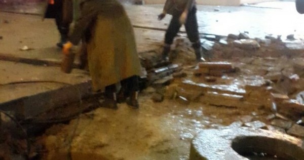 В центре столицы Таджикистана взорвался коммуникационный колодец