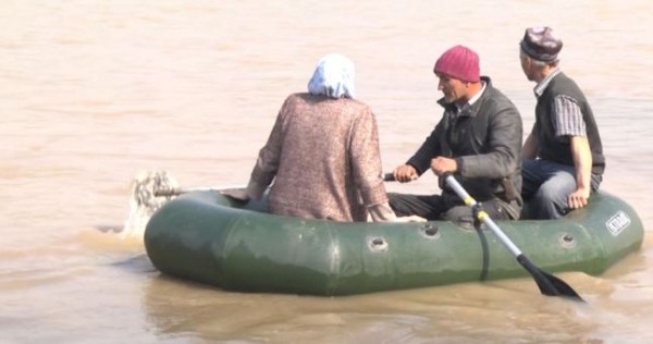 Из Гиссара в Душанбе …на резиновой лодке