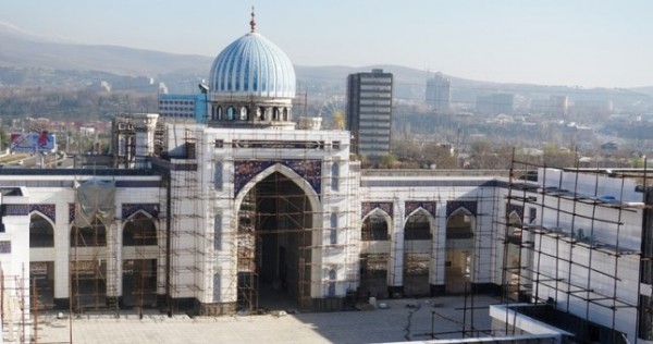 В Таджикистане в августе 2019 откроется самая большая мечеть в Центральной Азии