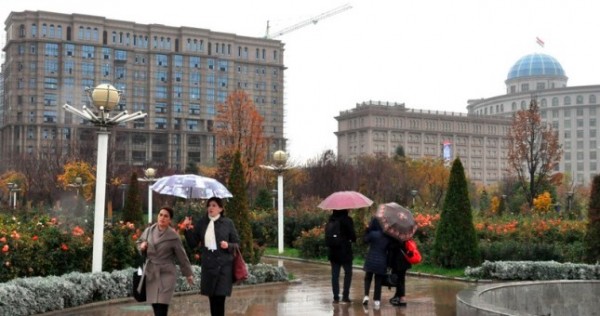 Сегодня, 10 декабря в Таджикистане облачно, пройдут дожди
