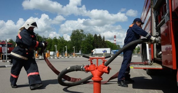 В Хороге прошли пожарные учения