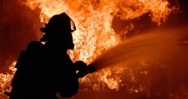 На центральном рынке Куляба произошел пожар