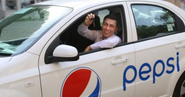 Душанбинец выиграл автомобиль в акции «Pepsi»