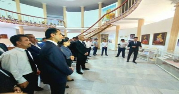 В Дангаринском районе открылась передвижная выставка «Таджикистан – страна золотых рек»