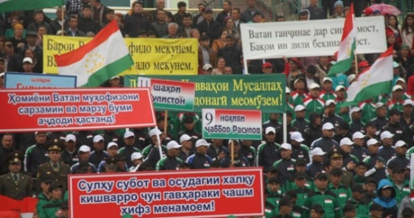 Более 1 тысячи добровольцев Согдийской области отправились служить в ряды национальной армии