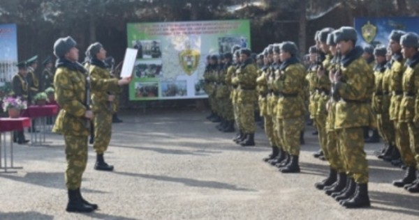 Более 580 новобранцев пограничных войск приняли присягу