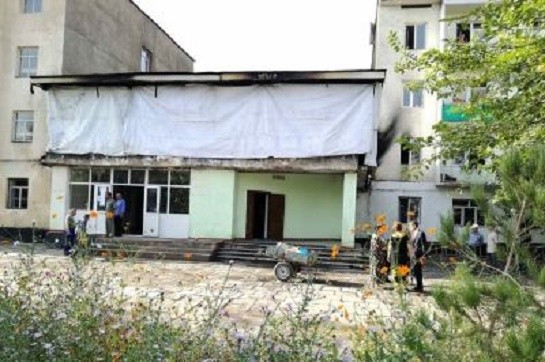 В общежитии института искусств произошел пожар. Есть пострадавшие