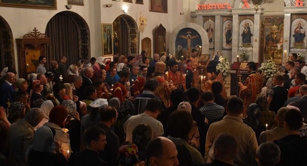 Православные христиане Таджикистана отмечают Светлое Воскресение Христово