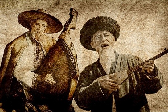 Кобзари и акыны. Колорит народных песняров