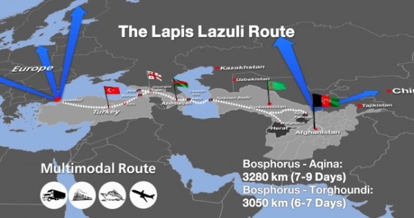В провинции Герат состоялось открытие транзитного маршрута «Лазуритовый коридор»