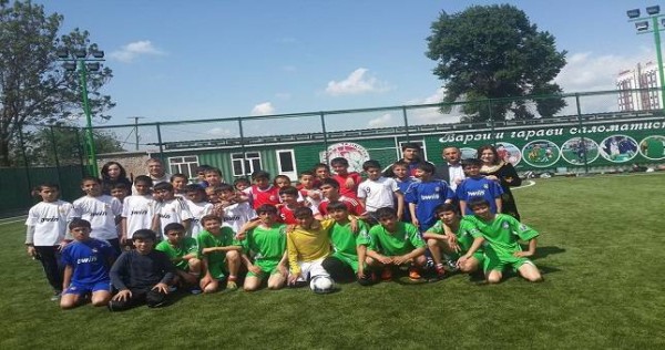«Мегафон Таджикистан» открывает путь молодым футболистам в Сочи (ФОТО)