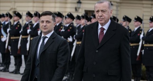 В Киеве состоялась церемония встречи президента Турции