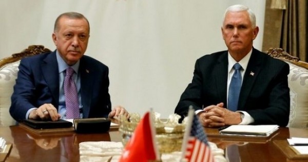 США и Турция договорились о приостановке турецкой операции в Сирии на 120 часов