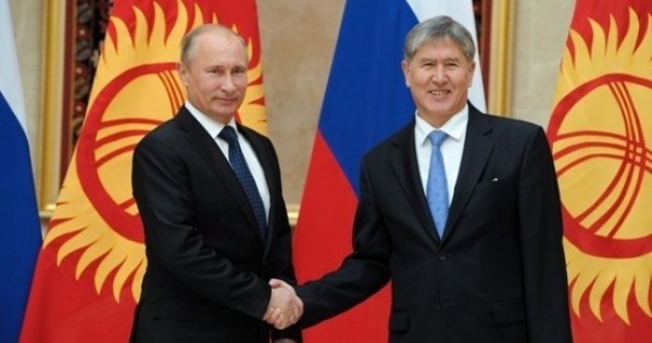 А.Атамбаев и В.Путин обсудят в Санкт-Петербурге результаты многолетнего сотрудничества