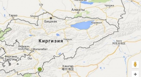На границе Кыргызстана, Таджикистана и Китая произошло землетрясение магнитудой 5,1