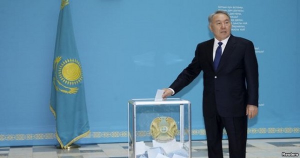 Exit poll: Назарбаев выиграл выборы с 97,5% голосов