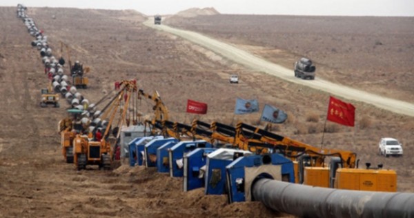 Ускоряется строительство газопровода в Центральной Азии