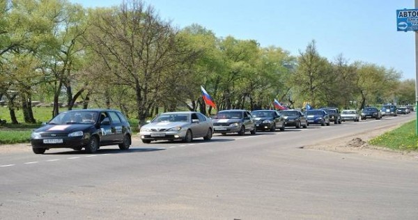 В Белоруссии стартовал автопробег под девизом «Вместе мы сила»