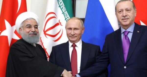 Санкции США сближают Россию, Турцию и Иран