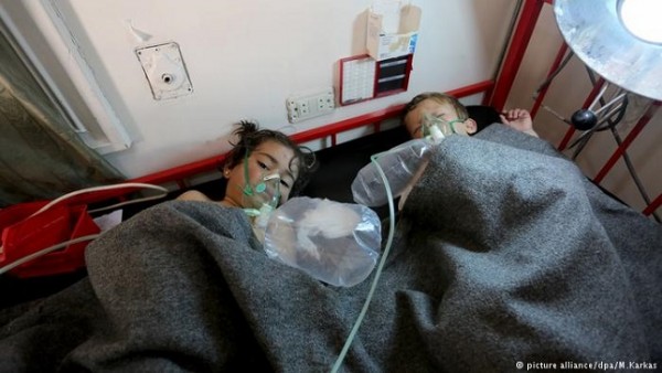 Жертвами газовой атаки в Сирии стали почти 60 человек