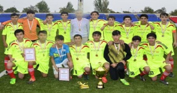 РШВСМ - победитель чемпионата Таджикистана среди юношей