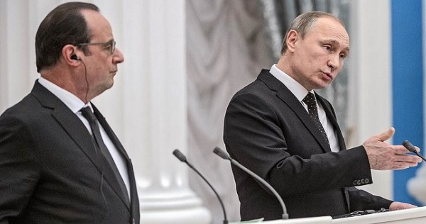 Встреча в Париже сорвалась: Олланд засомневался, Путин отказался
