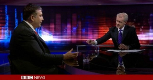 Саакашвили: речь идет о российском вторжении на Украину